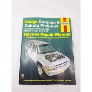 Haynes Repair Manual Dodge Durango 1998-1999 Dakota Pick-ups 1997-1999 30021